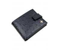 Портмоне NARVIN 9698-Ostrich Black