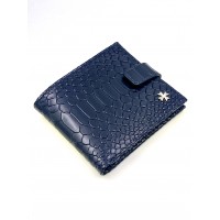 Портмоне NARVIN 9691-Anaconda D.Blue