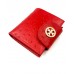 Кошелек NARVIN 9582-Ostrich Red