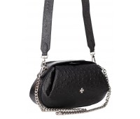Сумка маленькая 9812-Ostrich Black