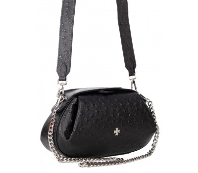 Сумка маленькая 9812-Ostrich Black