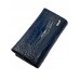 Кошелек NARVIN 9575-Croco D.Blue