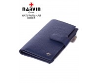Кошелек NARVIN 9686-Polo D.Blue