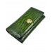Кошелек NARVIN 9575-Croco Green