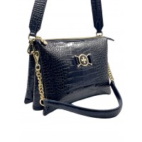 Сумка 9813-Croco D.Blue