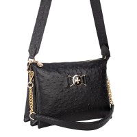 Сумка 9813-Ostrich Black