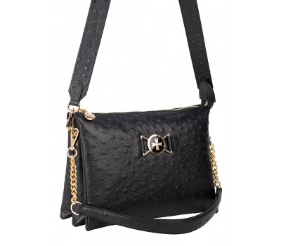 Сумка 9813-Ostrich Black